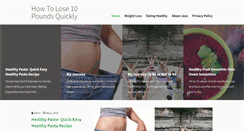 Desktop Screenshot of losingweightworld.com